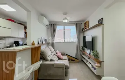 Apartamento com 2 quartos à venda na avenida ernesto neugebauer, 1820, humaitá, porto alegre, 44 m2 por r$ 274.000