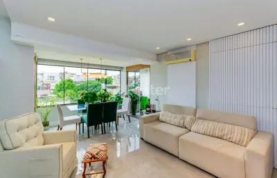 Cobertura com 3 quartos à venda na rua matias josé bins, 1578, chácara das pedras, porto alegre, 206 m2 por r$ 1.350.000