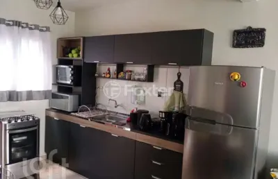 Casa em condomínio fechado com 2 quartos à venda na rua doutor karl wilhelm schinke, 1376, rondônia, novo hamburgo, 59 m2 por r$ 249.000