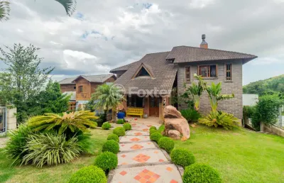 Casa em condomínio fechado com 4 quartos à venda na estrada jorge pereira nunes, 1780, aberta dos morros, porto alegre, 607 m2 por r$ 2.090.000
