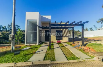 Casa em condomínio fechado com 3 quartos à venda na estrada caminho do meio, 2815, cocão, viamão, 95 m2 por r$ 490.000