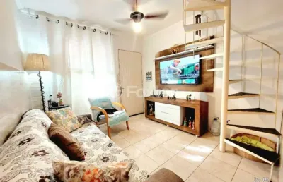Casa em condomínio fechado com 2 quartos à venda na avenida vicente monteggia, 2762, cavalhada, porto alegre, 48 m2 por r$ 150.000