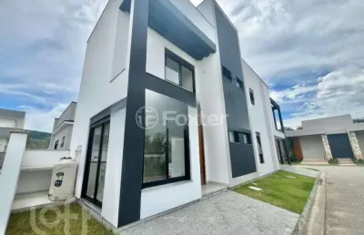 Casa em condomínio fechado com 3 quartos à venda na avenida wilson castelo branco, 292, beira rio, biguaçu, 189 m2 por r$ 1.089.000