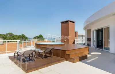 Cobertura com 4 quartos à venda na avenida luiz boiteux piazza, 4413, cachoeira do bom jesus, florianópolis, 397 m2 por r$ 5.500.000