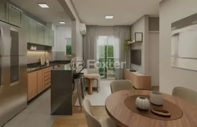 Apartamento com 2 quartos à venda na avenida álvares cabral, 1435, morada do vale i, gravataí, 61 m2 por r$ 233.000
