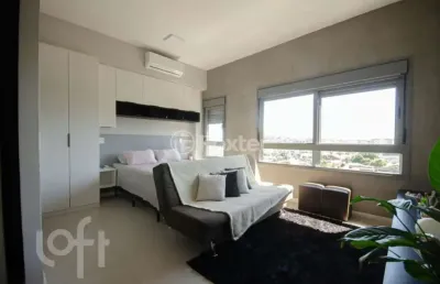 Apartamento com 1 quarto à venda na rua cassilda flora zaffari, 60, glória, porto alegre, 35 m2 por r$ 450.000