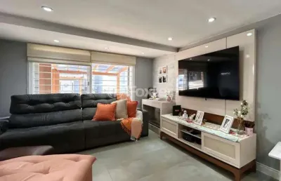 Casa em condomínio fechado com 3 quartos à venda na rua doutor joão daniel hillebrand, 470, rondônia, novo hamburgo, 119 m2 por r$ 769.000