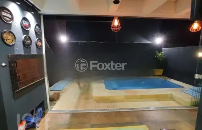Casa em condomínio fechado com 3 quartos à venda na rua guatambu, 271, hípica, porto alegre, 140 m2 por r$ 768.000