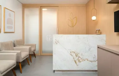 Sala comercial com 2 salas à venda na rua felicíssimo de azevedo, 1020, auxiliadora, porto alegre, 38 m2 por r$ 535.000