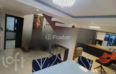 Casa em condomínio fechado com 3 quartos à venda na rua humberto de campos, 1051, partenon, porto alegre, 162 m2 por r$ 590.000
