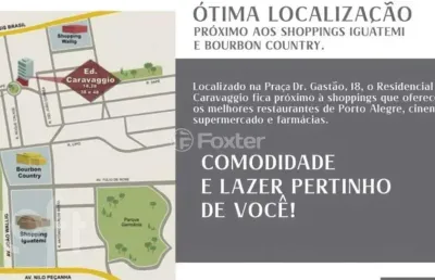 Apartamento com 2 quartos à venda na praça doutor gastão santos, 38, passo da areia, porto alegre, 66 m2 por r$ 655.499