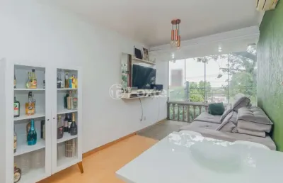 Apartamento com 3 quartos à venda na rua professor cristiano fischer, 876, jardim do salso, porto alegre, 76 m2 por r$ 300.000