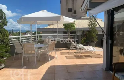 Cobertura com 4 quartos à venda na avenida dos salmões, 800, jurerê internacional, florianópolis, 186 m2 por r$ 2.500.000