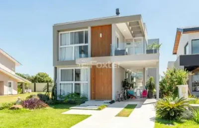 Casa em condomínio fechado com 4 quartos à venda na estrada do conde, 4000, industrial, eldorado do sul, 317 m2 por r$ 2.109.000