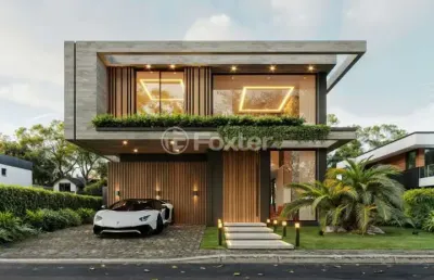 Casa em condomínio fechado com 4 quartos à venda na rua rio camisas, 101, centro, xangri-lá, 283 m2 por r$ 3.800.000