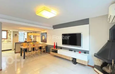 Casa em condomínio fechado com 3 quartos à venda na rua doutor mário totta, 416, tristeza, porto alegre, 172 m2 por r$ 695.000