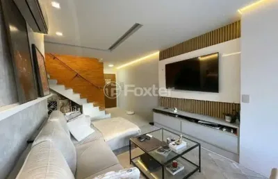 Cobertura com 2 quartos à venda na rua jalmar azambuja diniz, 244, jardim itu sabará, porto alegre, 164 m2 por r$ 819.000