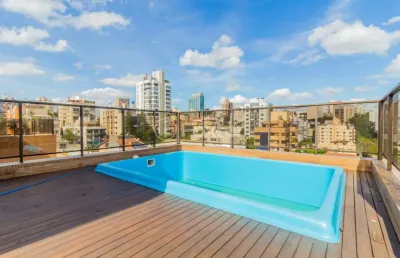 Cobertura com 3 quartos à venda na rua marcelo gama, 288, são joão, porto alegre, 211 m2 por r$ 2.250.000