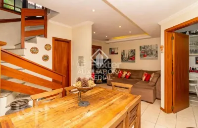 Casa em condomínio fechado com 3 quartos à venda na rua engenheiro coelho parreira, 608, ipanema, porto alegre, 129 m2 por r$ 599.000