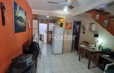 Casa em condomínio fechado com 2 quartos à venda na rua major chananeco antonio da fontoura, 65, vicentina, são leopoldo, 44 m2 por r$ 175.000