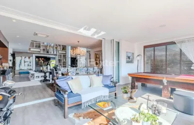 Casa em condomínio fechado com 4 quartos à venda na avenida juca batista, 8000, chapéu do sol, porto alegre, 510 m2 por r$ 4.950.000