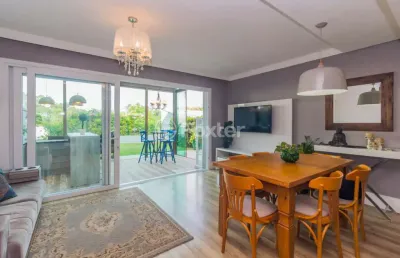 Casa em condomínio fechado com 3 quartos à venda na rua antônio pedro costa, 86, lomba do pinheiro, porto alegre, 115 m2 por r$ 628.000