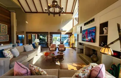 Casa em condomínio fechado com 4 quartos à venda na avenida paraguassu, 1, centro, xangri-lá, 350 m2 por r$ 4.800.000