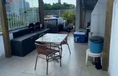Cobertura com 2 quartos à venda na rua chico pedro, 190, camaquã, porto alegre, 121 m2 por r$ 450.000