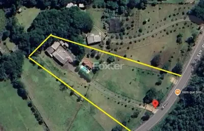 Fazenda com 1 sala à venda na estrada da capororoca, 904, branquinha, viamão, 200 m2 por r$ 530.000
