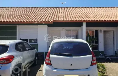 Casa em condomínio fechado com 2 quartos à venda na avenida do nazario, 1200, olaria, canoas, 50 m2 por r$ 280.000