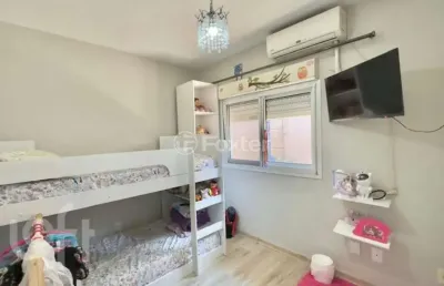 Casa em condomínio fechado com 2 quartos à venda na rua pistoia, 820, rio branco, canoas, 64 m2 por r$ 270.000