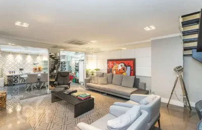 Casa em condomínio fechado com 4 quartos à venda na rua gralha azul, 555, jardim carvalho, porto alegre, 195 m2 por r$ 1.990.000