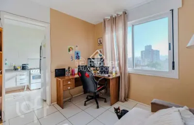 Apartamento com 1 quarto à venda na rua luiz de camões, 426, santo antônio, porto alegre, 41 m2 por r$ 200.000