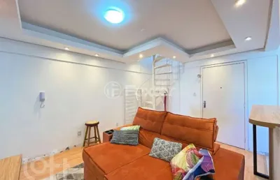 Cobertura com 2 quartos à venda na avenida nonoai, 301, nonoai, porto alegre, 104 m2 por r$ 460.000
