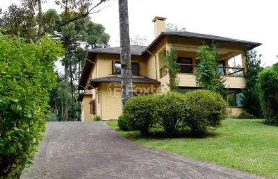 Casa em condomínio fechado com 6 quartos à venda na rua das caneleiras, 287, reserva da serra, canela, 400 m2 por r$ 3.500.000