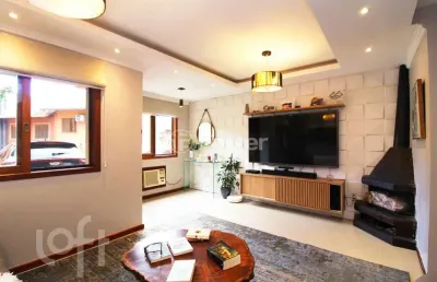 Casa em condomínio fechado com 3 quartos à venda na estrada joão vedana, 345, cavalhada, porto alegre, 146 m2 por r$ 530.000