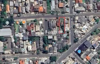 Terreno à venda na rua capistrano de abreu, 1853, niterói, canoas, 484 m2 por r$ 400.000