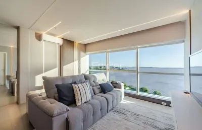 Flat com 1 quarto à venda na avenida diário de notícias, 500, cristal, porto alegre, 61 m2 por r$ 1.200.000