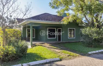 Casa em condomínio fechado com 3 quartos à venda na estrada capitão gentil machado de godoy, 4500, vila elsa, viamão, 128 m2 por r$ 850.000
