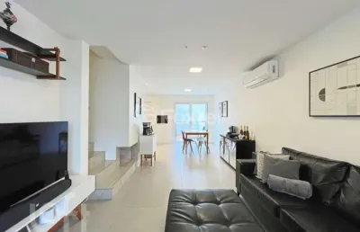 Casa em condomínio fechado com 3 quartos à venda na estrada joão salomoni, 500, vila nova, porto alegre, 120 m2 por r$ 890.000