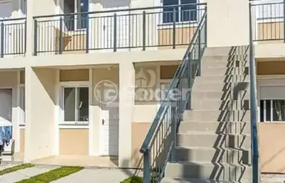 Casa em condomínio fechado com 2 quartos à venda na rua dorival castilhos machado, 754, aberta dos morros, porto alegre, 49 m2 por r$ 190.000