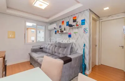 Apartamento com 2 quartos à venda na rua napoleão jacques da rosa, 133, restinga, porto alegre, 47 m2 por r$ 199.000