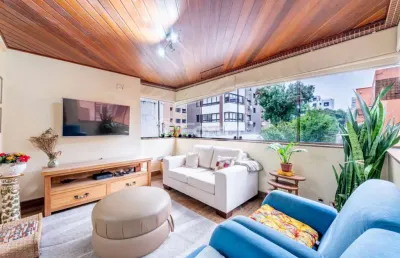 Apartamento com 3 quartos à venda na rua professor fitzgerald, 85, petrópolis, porto alegre, 135 m2 por r$ 880.000