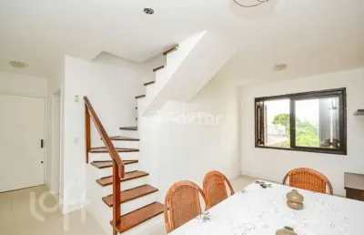 Cobertura com 2 quartos à venda na rua luiz de camões, 667, santo antônio, porto alegre, 127 m2 por r$ 650.000