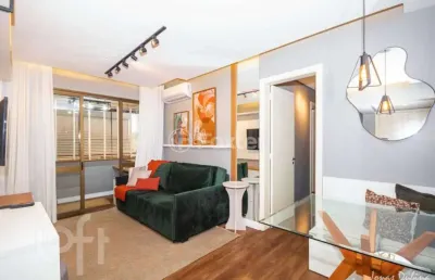 Apartamento com 2 quartos à venda na rua josé de alencar, 1244, menino deus, porto alegre, 58 m2 por r$ 530.000