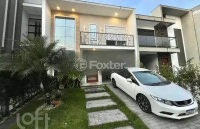 Casa em condomínio fechado com 4 quartos à venda na avenida deltaville, 20, beira rio, biguaçu, 220 m2 por r$ 1.389.000