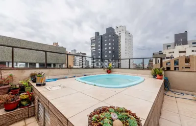 Cobertura com 3 quartos à venda na avenida palmeira, 228, petrópolis, porto alegre, 229 m2 por r$ 1.599.000