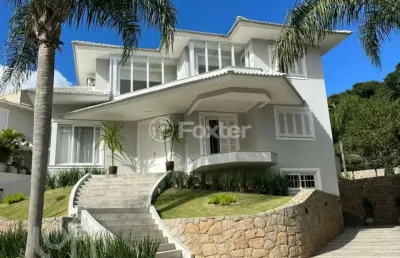 Casa em condomínio fechado com 4 quartos à venda na estrada haroldo soares glavan, 3450, cacupé, florianópolis, 280 m2 por r$ 4.350.000