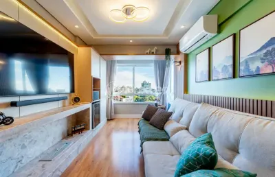 Apartamento com 2 quartos à venda na rua roque calage, 247, passo da areia, porto alegre, 68 m2 por r$ 890.000
