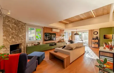 Casa em condomínio fechado com 3 quartos à venda na rua general rondon, 59, tristeza, porto alegre, 397 m2 por r$ 2.450.000